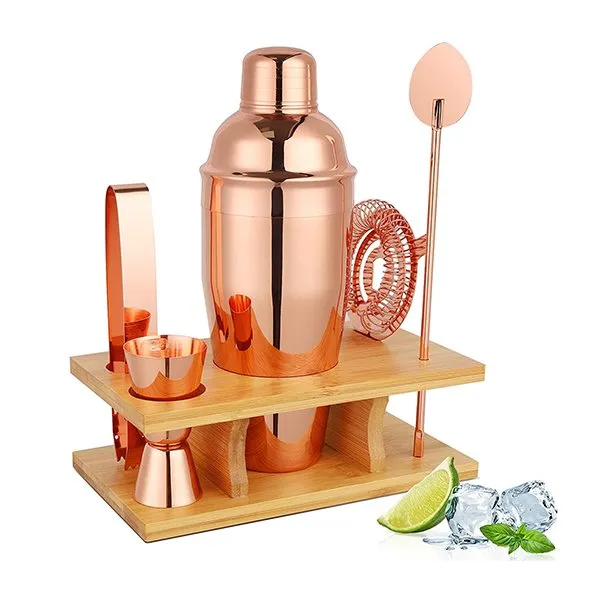 Copper Barware Kit