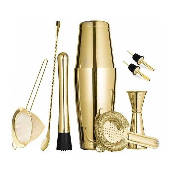 Gold Cocktail Making Set for sale Gold Cocktail Making Set for sale