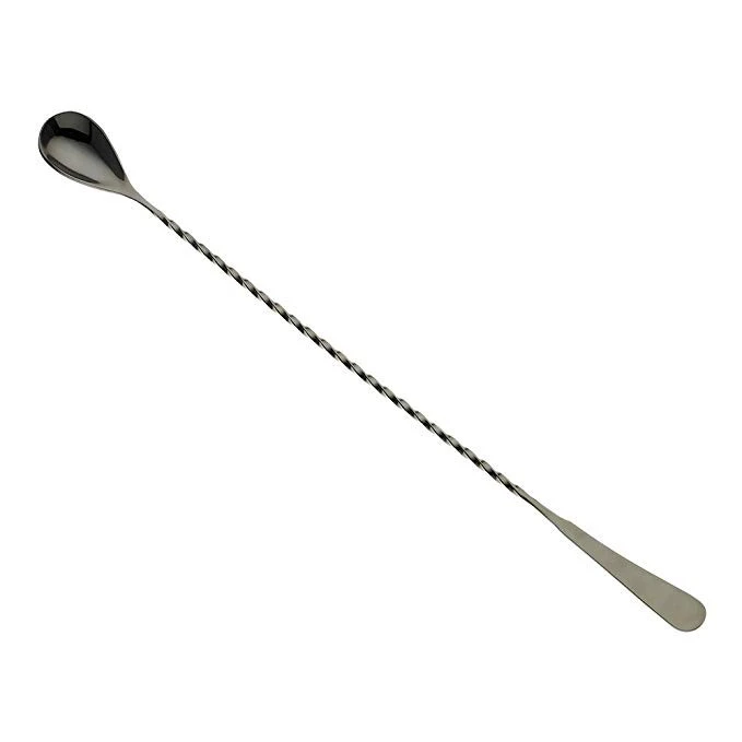 Gunmetal Black Cocktail bar spoon
