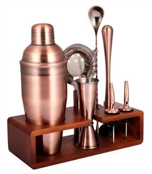 Set šejkera za koktel Martini Copper