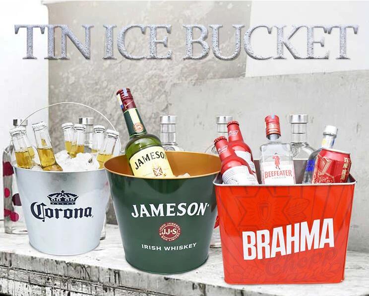 Galvanized Metal Bucket Cooler